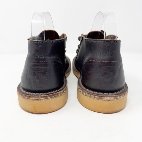 Jim Green Vellie Chukka Boots Leather Crepe Sole Brown Men’s US 7 main image 12